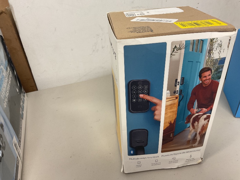 Photo 1 of Yale Assure Lock 2 Deadbolt, Black Suede Digital Touchscreen Entry Door Lock with Electronic Keypad and Back-Up Key and Z-Wave, ?YRD420-ZW2-BSP