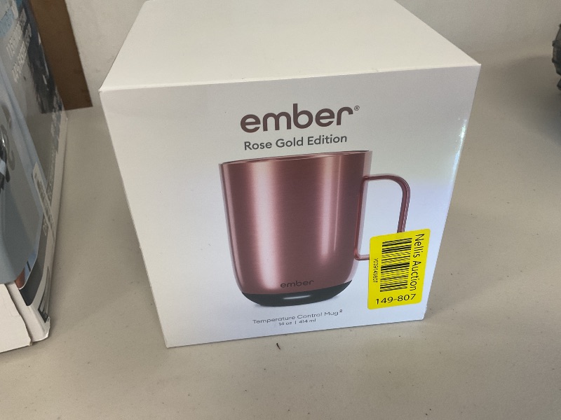 Photo 1 of Ember Mug² Temperature Control Smart Mug 14oz - Rose Gold