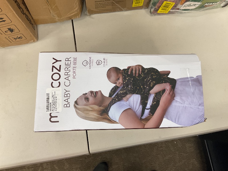 Photo 1 of Momcozy Baby Carrier - Ergonomic, Cozy and Lightweight Carrier for 7-44lbs, Effortless to Put On, Ideal for Hands-Free Parenting, Enhanced Lumbar Support, Purehug for Infant to Toddler, Khaki