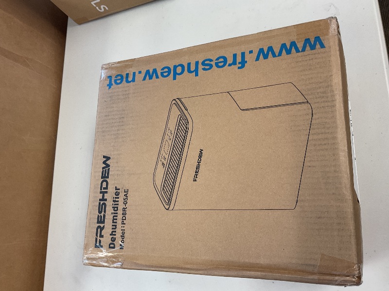 Photo 1 of FRESHDEW Dehumidifier, 30 Pints Dehumidifiers for Home, 1500 Sq. Ft Dehumidifiers with Drain Hose, 0.52 Gallon Water Tank for Basement Bathroom Bedroom, 24H Timer