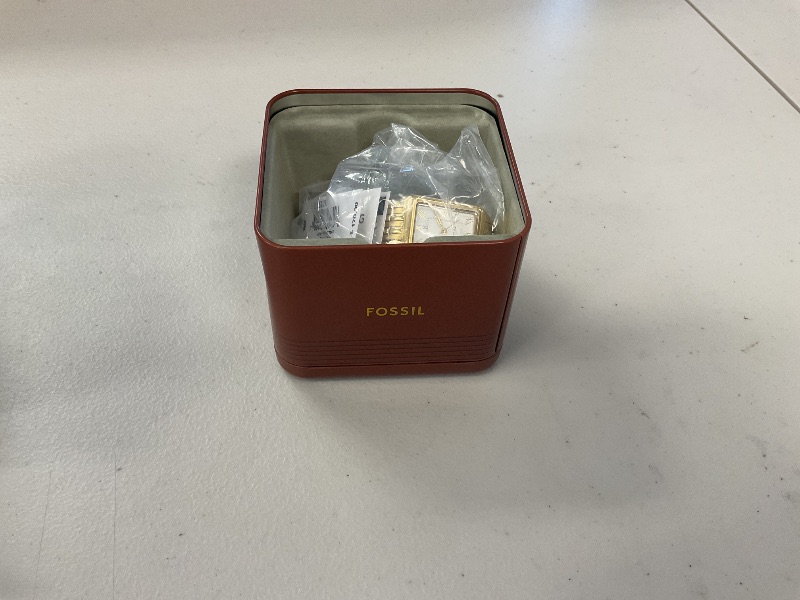 Photo 1 of Fossil Women's Raquel Quartz Stainless Steel Three-Hand Watch, Color: Gold (Model: ES5220)