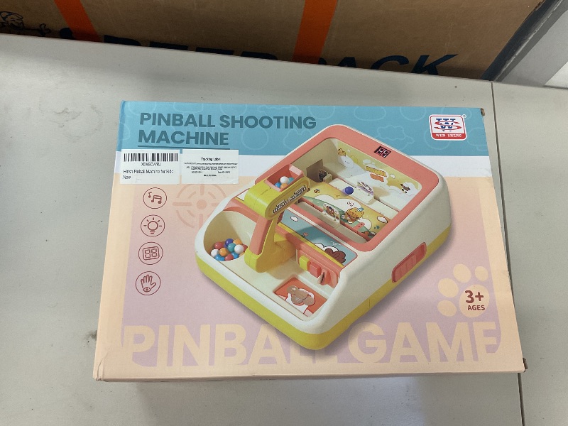 Photo 1 of Hitish Pinball Machine for Kid, Toddler Board Games, Educational Interactive Electronic Toys Birthday Gift for Boy and Girl Ages 3+