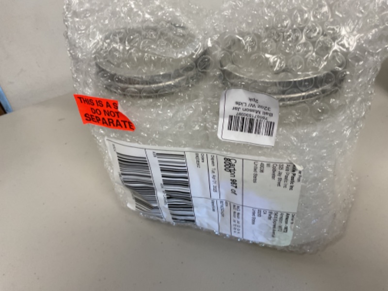 Photo 1 of Ball Wide Mouth 32-Ounces Quart Mason Jars with Lids and Bands, (2 Jars)