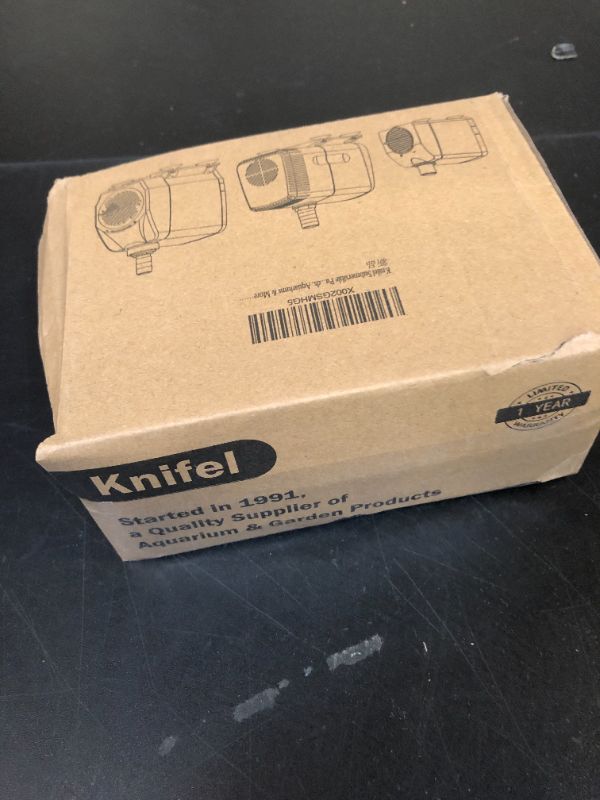 Photo 1 of Knifel Submersible Pump 150GPH (550 L/H 9.5W) Ultra Quiet with Dry Burning Protection 4ft High Lift for Fountains, Hydroponics, Ponds, Aquariums & More……