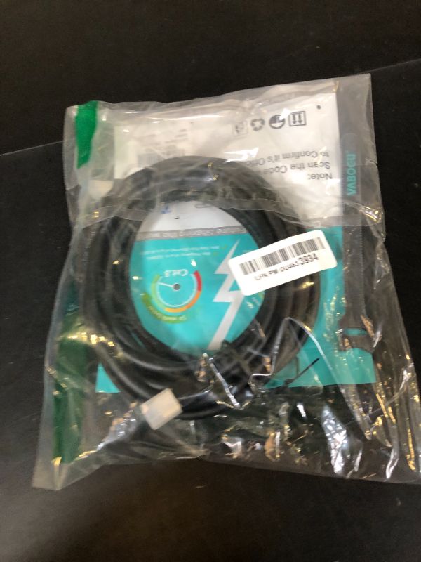 Photo 1 of Cat 8 Ethernet Cable, 20ft Heavy Duty High Speed Internet Network Cable, Professional LAN Cable, 26AWG, 2000Mhz 40Gbps with Gold Plated RJ45 Connector, Shielded in Wall, Indoor&Outdoor