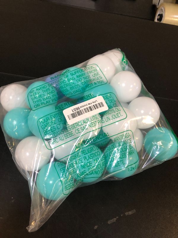 Photo 1 of GOGOSO 100 Pit Balls Plastic Balls for Baby Toddlers GirlsToddlers for Playhouse, Baby Pool, Play Ball Fun Centers, for Babies, Kids, Toddlers 1-3, Phthalate Free BPA Free
