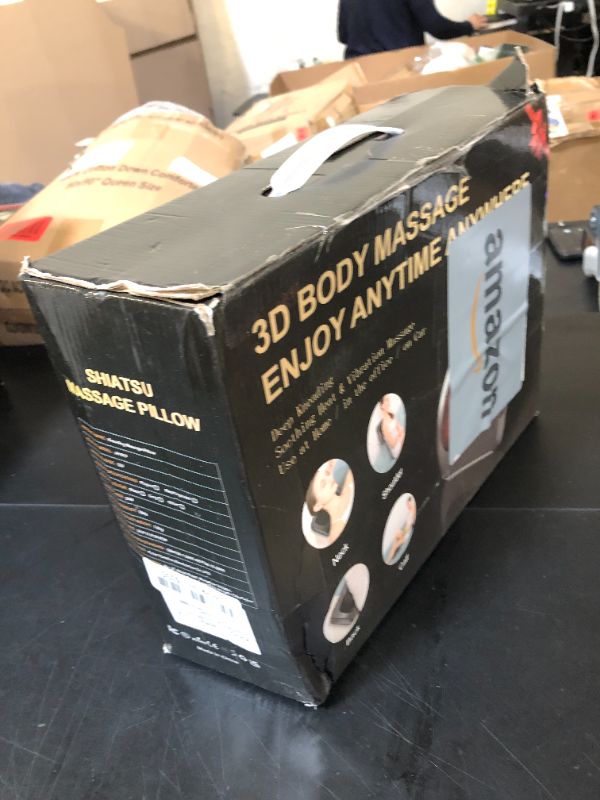 Photo 1 of iKristin Back Massager,Back and Neck Massager with Heat,Shiatsu Deep Tissue Back Massager,Electric Massage Pillow for Shoulders,Legs,Foot,Body Muscle Relief,Neck Massager for Women/Men/Dad/Mom