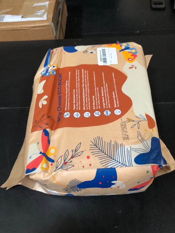 Photo 1 of ECO BOOM Size 4 Diapers, Bamboo Viscose Diapers, Sustainable, Paper Packaging