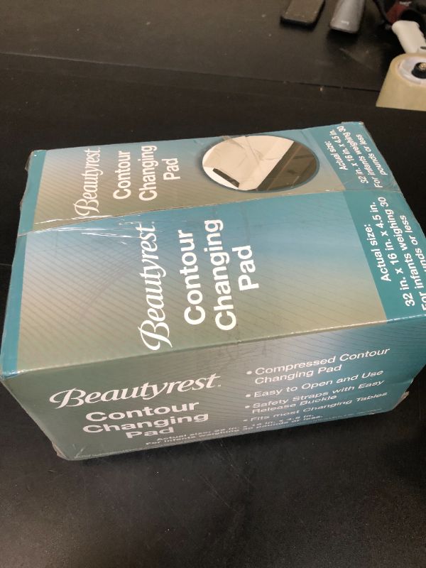 Photo 1 of Beautyrest Foam Contoured Changing Pad with Waterproof Cover