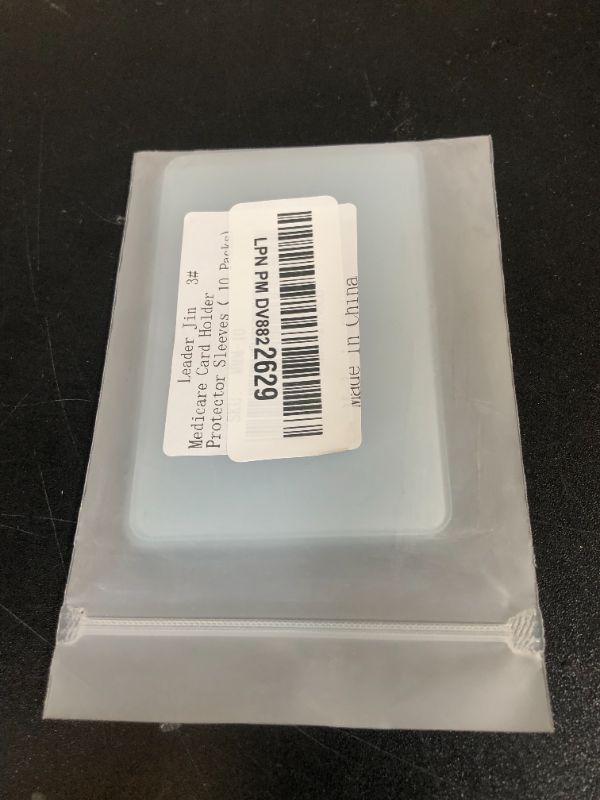 Photo 1 of 10 Pack New Medicare Card Holder Protector Sleeves, 12Mil Clear PVC Soft Water Resistant Medicare Card Protector Sleeves for Medicare Card Credit Card Business Card Social Security (Matte 10 Pack?
