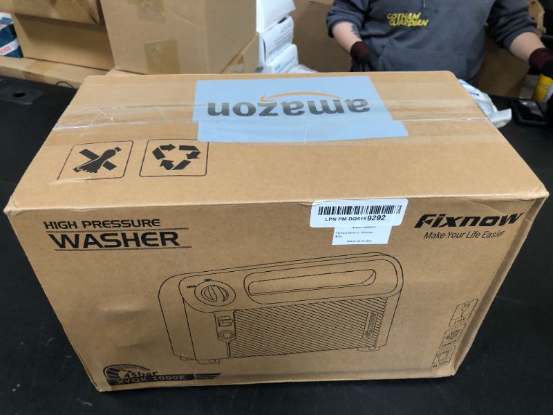 Photo 1 of Electric Pressure Washer,1800PSI-1.8GPM Portable High Pressure Power Washer with 34FT Hose, Adjustable Nozzles?Soap Tank, Car Wash Cleaner Machine for Home Car Driveway Patio