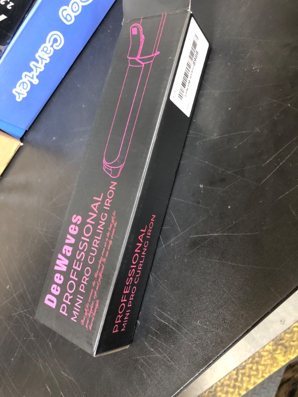 Photo 1 of 1 Inch Mini Curling Iron, Ceramic Travel Wand Curler for Short Hair with Dual Voltage, Portable Curling Iron with Glove, 3 Heat Settings, Auto Shut Off