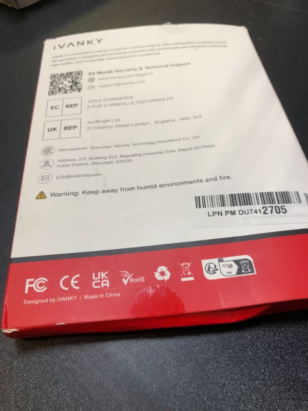 Photo 1 of IVANKY 8K DisplayPort Cable 1.4, VESA Certified DP Cable 6.6ft (8K@60Hz, 4K@144Hz, 2K@240Hz)HBR3 Support 32.4Gbps, HDR, HDCP 2.2, FreeSync G-Sync, Braided Display Port for Gaming Monitor, Graphics, PC