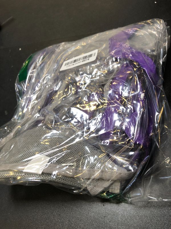 Photo 1 of MAY TREE Clear Bag for Stadium Events 12×6×12 Clear Tote Lunch Bag with Reinforced Straps for Work and Sporting Events, Purple