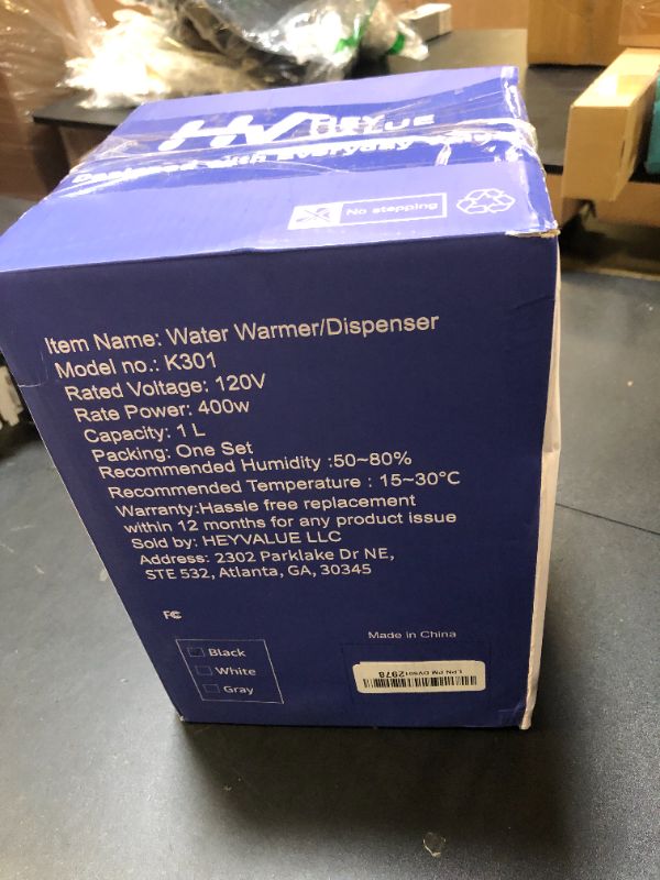 Photo 1 of Water Warmer, HEYVALUE Baby Bottle Warmer, Formula Maker with Night Light, 4 Temperature Control & 72H Keep Warm, Detachable Tank, Instantly Dispenses Warm Water, Feed Baby More Easier and Healthier