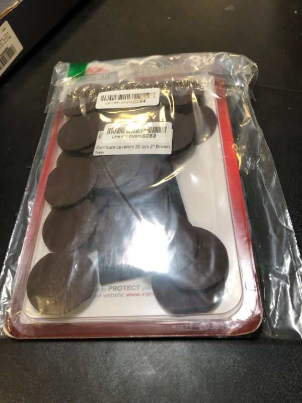 Photo 1 of X-Protector Furniture Levelers - 30 PCS 2" Brown Rubber Shims for Leveling - Multi-Purpose Feet to Prevent Wobbling - Good for All Kinds of Furniture!