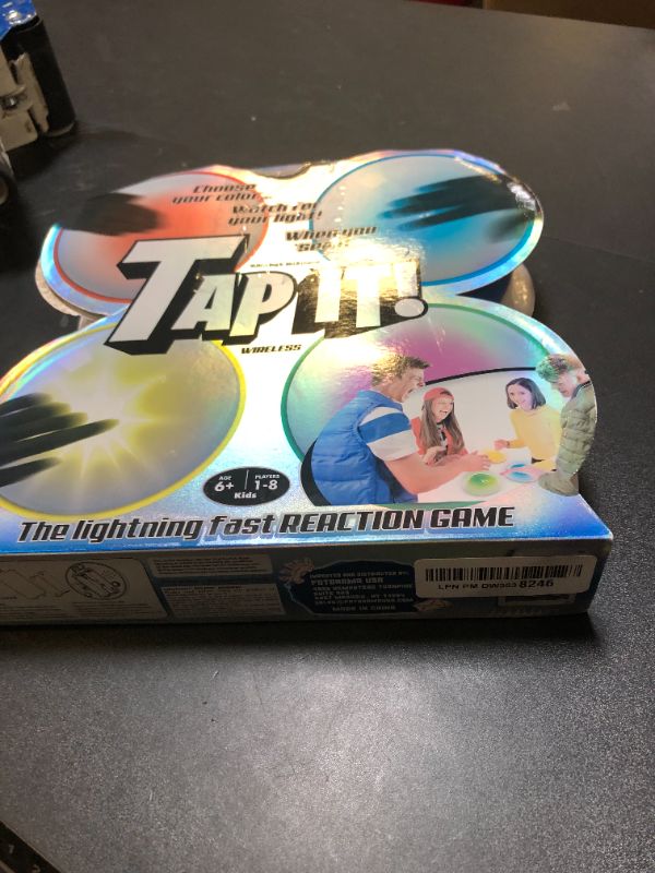 Photo 1 of Fotorama Tap It Wireless Ultra High-Tech Pod , 4 Fun Games in One, Develop Hand-Eye Coordination, Agility, and Memory, Up to 8 Players, for Ages 6 and Up , White