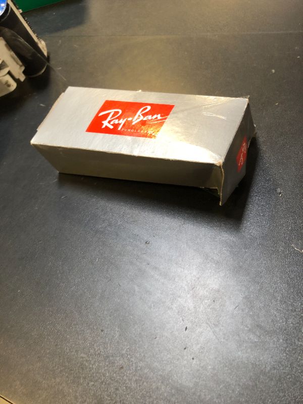Photo 1 of Ray-Ban RB2193F Leonard Low Bridge Fit Square Sunglasses, Striped Grey/Dark Grey, 55 mm