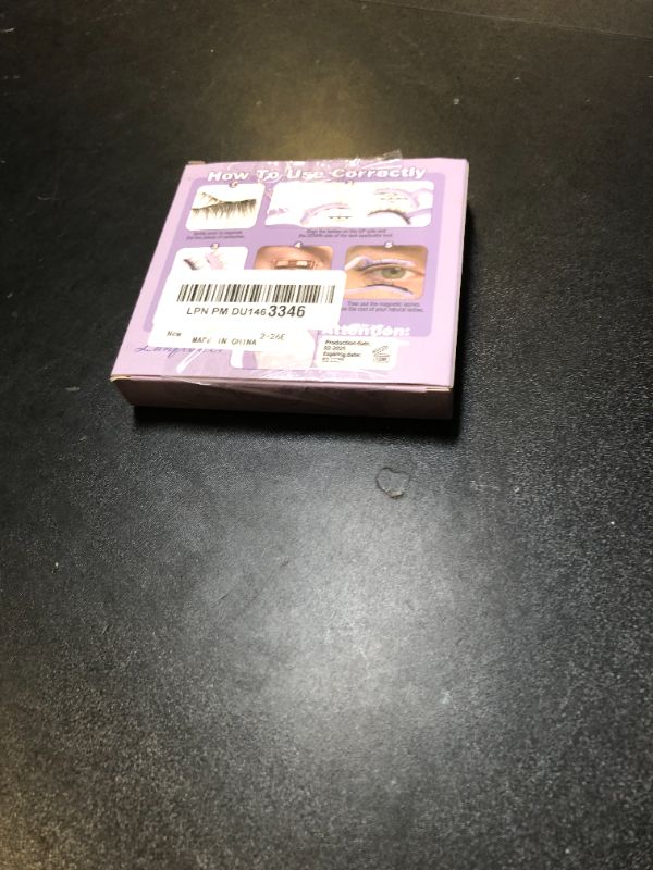 Photo 1 of Magnetic Eyelashes with Applicator Reusable Magnetic Lashes No Glue Needed Magnetic Eyelashes without Eyeliner Cat Eye Natural Look Magnetic Eyelashes Magnetic Lashes by Lanflower