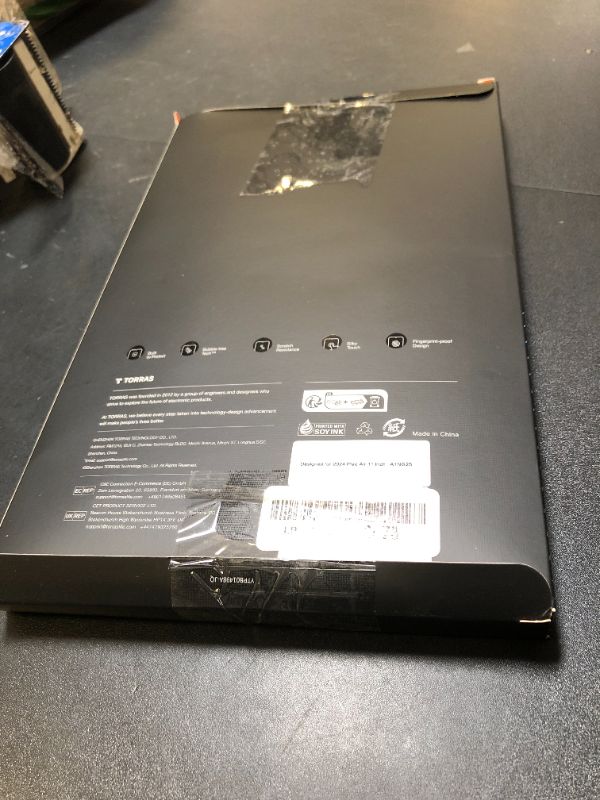 Photo 1 of TORRAS for iPad Air 11 Inch Screen Protector M3 2025 & M2 2024, Military Grade Shatterproof [TOP 9H+ Tempered Glass? One-Pull Installation] Anti-Scratch, Bubble Free, HD Clarity