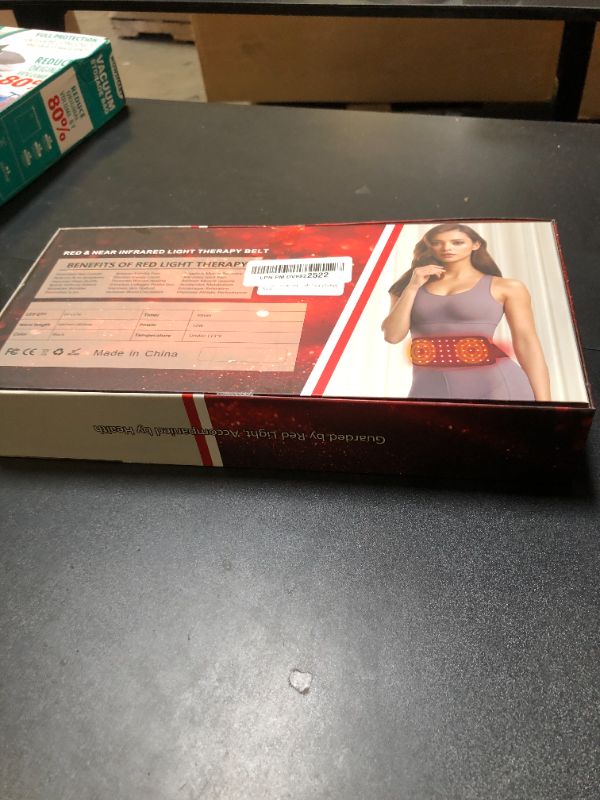 Photo 1 of Red Light Therapy Belt, Infrared Light Therapy for Body, Wearable Wrap with Timer for Back Shoulder Waist Muscle Pain Relief, Improve Joint Inflammation, Red Light Therapy for Body