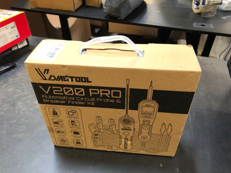 Photo 1 of VDIAGTOOL V200 Pro Power Circuit Probe Tester, Automotive Circuit Tester Breaker Finder Tool, 12/24V Electrical Open Short Circuit Finder for 99% Cars, Wire Tracer, AC/DC Trailer Relay Fuse Test