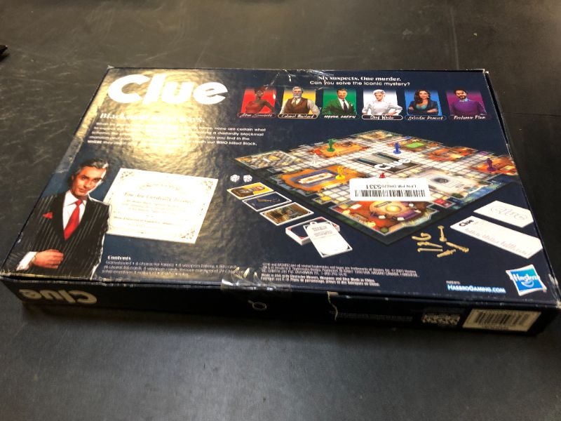 Photo 1 of Clue Board Game for Kids Ages 8 and Up, Reimagined Clue Game for 2-6 Players, Mystery Games, Detective Games, Family Games for Kids and Adults