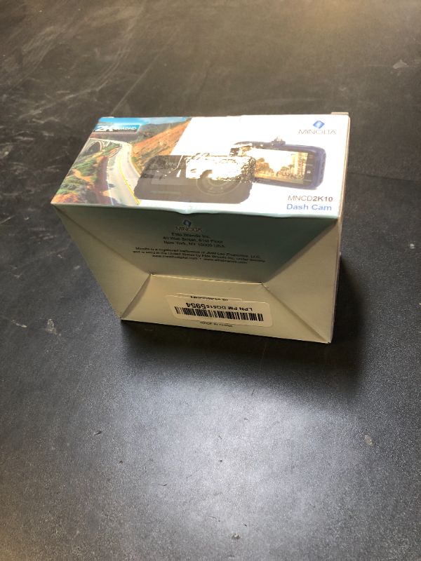 Photo 1 of Minolta MNCD2K10 2.5K Quad HD Dash Camera with 3.0" LCD Screen