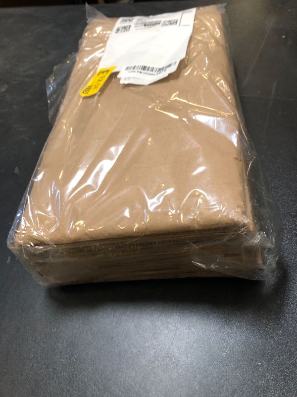 Photo 1 of [6 Pack] Kraft Paper Tablecloth Disposable for Rectangle Tables, 54 X 108 Inch Party Table Cover with Plastic Backing, Waterproof 3 Ply Table Cloth for Wedding Valentine's Day BBQ Birthday