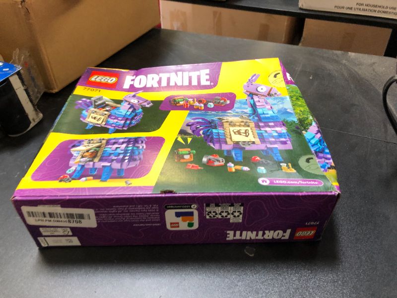 Photo 1 of LEGO Fortnite Supply Llama Building Set - Kids Toy for Gamers, Ages 12+ - Display Model, Collectible Fortnite Toy - Gift for Boys & Girls - 77071