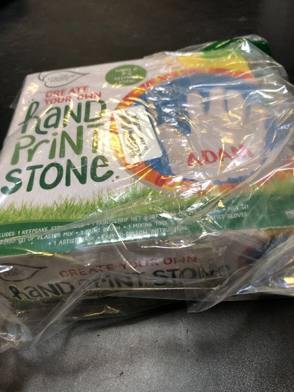 Photo 1 of Creative Roots Create Your Own Handprint Stone by Horizon Group USA