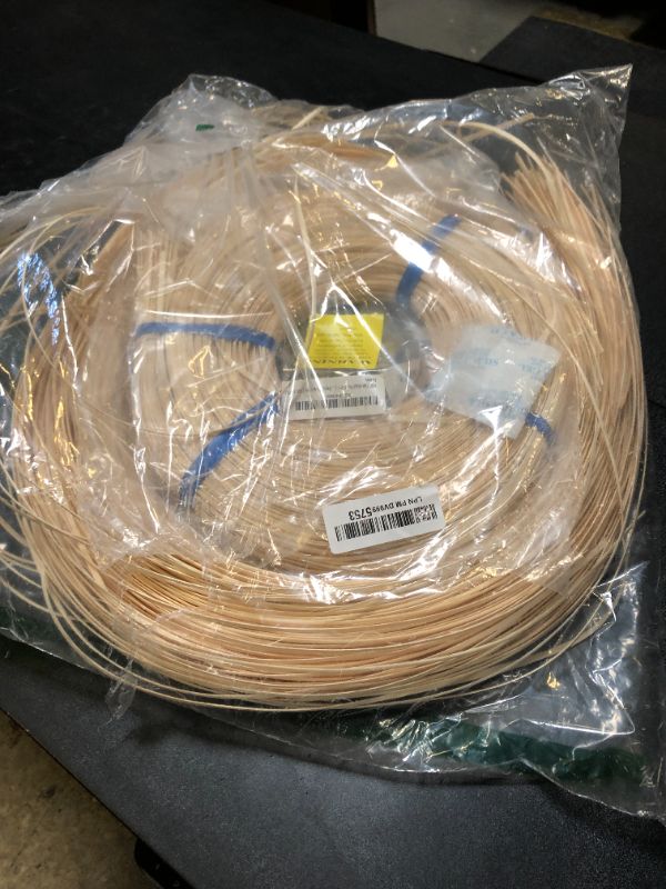 Photo 1 of 1/8" Flat-Oval Reed # 1 | 1 Pound Coil | Rattan Reed for Basket Weaving and Wicker Furniture Making | Basketry, Wicker Weaving and Wicker Repair Supplies | UA-18FOR