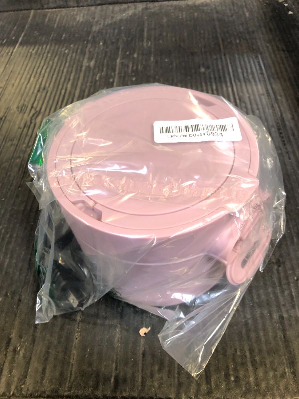 Photo 1 of Budth Electric Lunch Box Food Warmer: 100W Heated Lunch Box for Adults, 33Oz Portable Fast Heating Lunchbox Food Heater for Car, Truck, Work, Travel, 12/24V/110V (Blush Pink)
