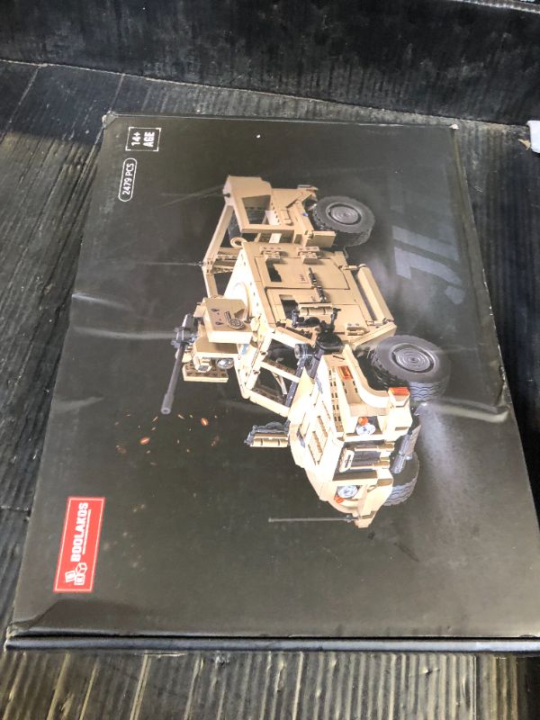 Photo 1 of BOOLAKOS JLTV Building Blocks for Adults, Military Vehicles Building Sets, Collectible Car Building Kit for Adults and Kids (2479 Pcs)