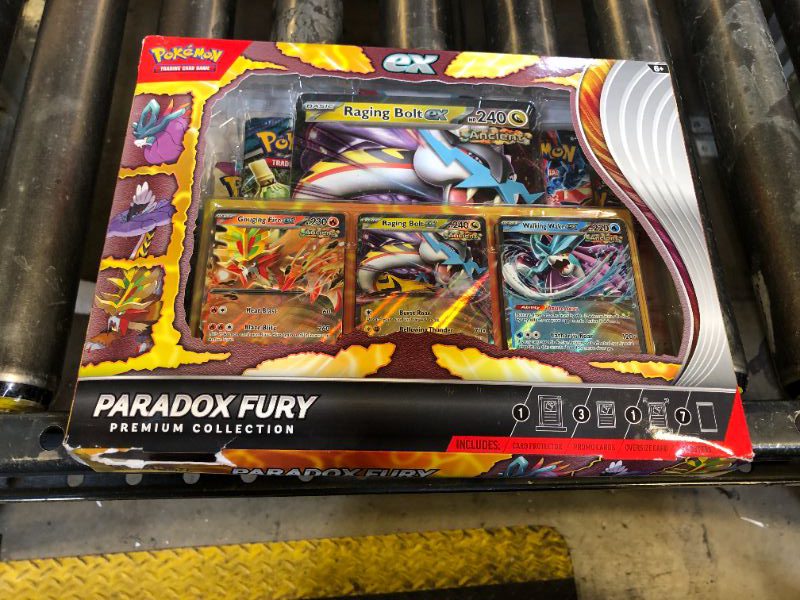 Photo 1 of Pokemon TCG: Paradox Fury Premium Collection - 2024 Amazon Holiday Exclusive