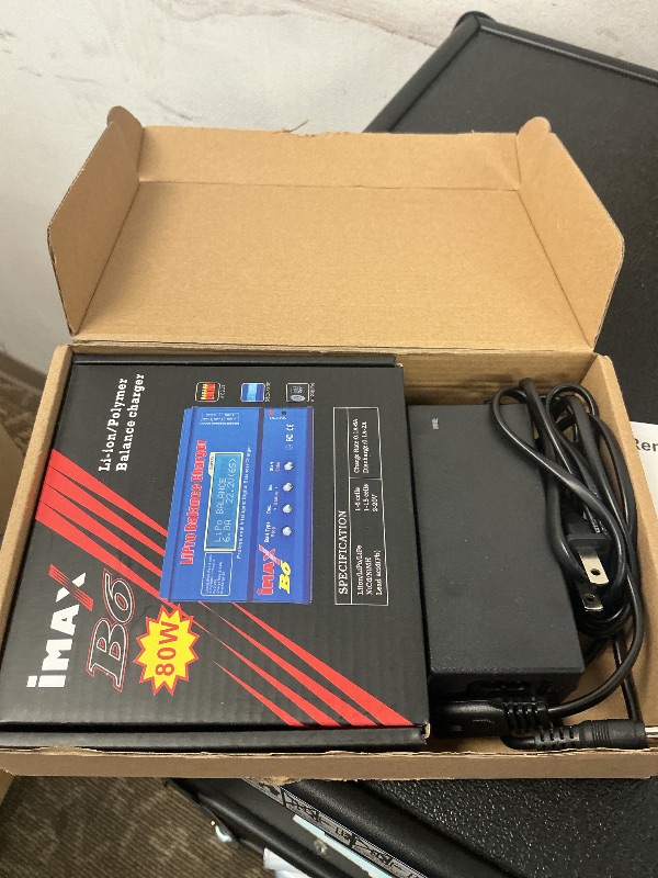 Photo 1 of Hobby Fans B6 Mini Professional Balance Charger/Discharger with Power Supply for 1S-6S LiPo Lilon Life NiCd NiMh Pb RC Battery