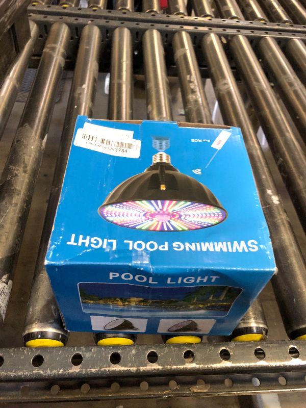 Photo 1 of HWaySoul Pool Lights Bulb for Inground Pool 60W 120V RGB Color Changing Underwater LED Pool Light Bulb with Remote Control Replacement for Pentair and Hayward Lamps