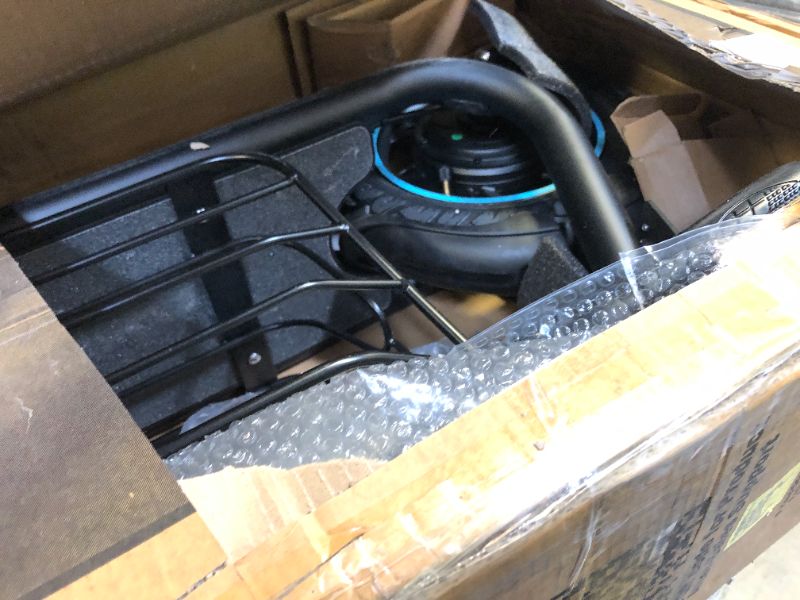 Photo 1 of Electric Scooter with Seat, 550W Motor, 18.6MPH Top Speed, 20 Miles Range, Adults Electric Scooter with Large Storage Basket for Pets Dogs and Items C1S-FB4