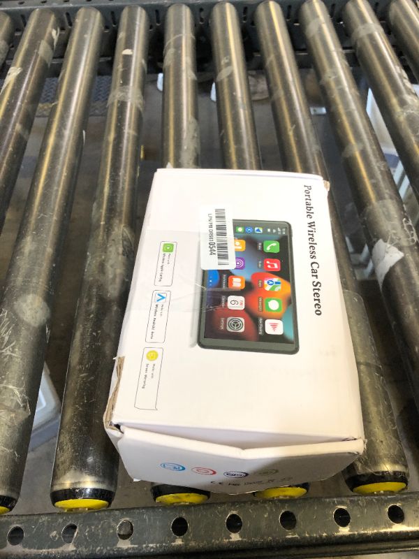 Photo 1 of Apple Carplay Screen for Car, 7" HD Portable Car Stereo Touch Screen with Wireless Android Auto, Backup Camera, Car Audio Receivers with Voice Control, Mirror Link, Bluetooth, GPS Navigation