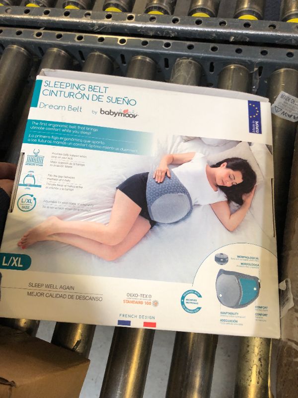 Photo 1 of Babymoov Dream Belt Sleep Aid, Maternity Sleep Support & Wedge for Ultimate Comfort during Pregnancy, Large / X-Large, Grey