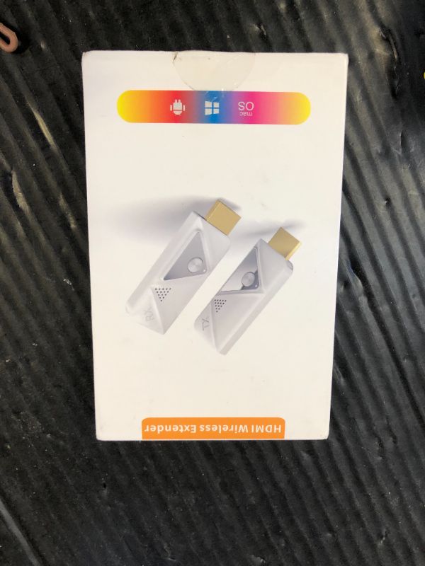 Photo 1 of Wireless HDMI Transmitter and Receiver 100ft/30m,4K Decode 1080P Output Wireless HDMI,2.4G/5G Plug&Play Portable HDMI Wireless,for Streaming Video and Audio to Monitor from Laptop/TV Box