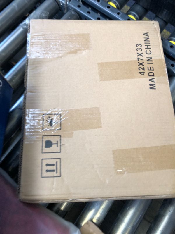 Photo 1 of MSDADA Folding Grill Table, Height Adjustable Aluminum Table with Mesh Desktop and Mesh Bag, Portable Grill Table for Outdoor Camping, Picnic, Patio, Dining, BBQ, Party, Black, 23.6×15.7 inch