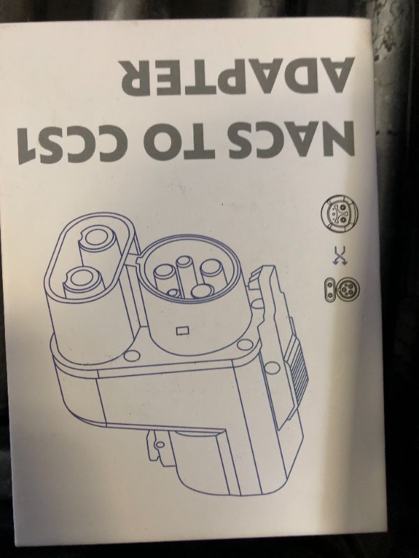 Photo 1 of Tesla Supercharger Adapter, NACS to CCS Adapter, Fast Charge Your CCS1 EV at Tesla Superchargers, Electric Vehicle Charging Adapter for Ford, Rivian, GM, Volvo and Polestar EVs