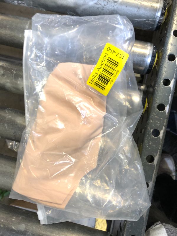 Photo 1 of PRETTYWELL Bralettes for Women Comfort Bra, Cross Back Adjustable Bralette Bra, Seamless Everyday Bras for Women A-C Cup (Nude, XL)