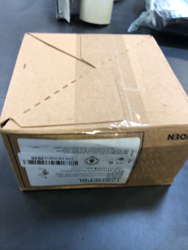 Photo 1 of Moen Gibson Matte Black Pressure Balancing Eco-Performance Modern Tub and Shower Trim, Featuring Single Function Shower Head, Shower Handle, and Tub Spout (Posi-Temp Valve Required), T2903EPBL
