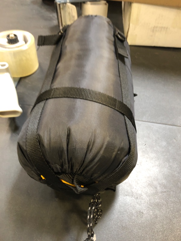 Photo 1 of ATEPA Down Sleeping Bag for Adults, 650FP Recycled Wearable Ultralight Warm Weather 3 Season Compact Packable Waterproof Sleeping Bag with Compression Sack for Backpacking Camping Hiking