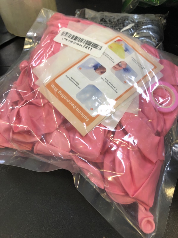 Photo 1 of Voircoloria 90pack Light Pink Balloons Different Size 18/12/10/5 Inch Pastel Pink Balloon Garland Arch Kit for Boys Girls Birthday Party, Baby Shower, Wedding, Gender Reveal, Baby Shower Decorations