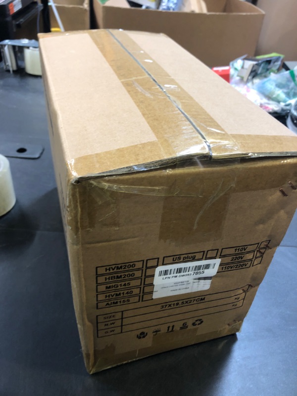 Photo 1 of HITBOX 140A MIG Welder 110V, Flux Core Welder/Stick ARC/Lift TIG 3 In 1 Gasless MIG Welding Machine with Synergy Dual Voltage IGBT Inverter Welder