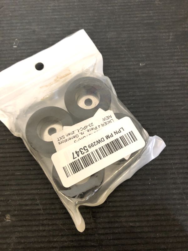 Photo 1 of LIKIER 4 Pieces 192310GS Rubber Feet, Anti Vibration Foot Pad Isolator Rubber Bumper for Compressors, Pressure Washers, Generators