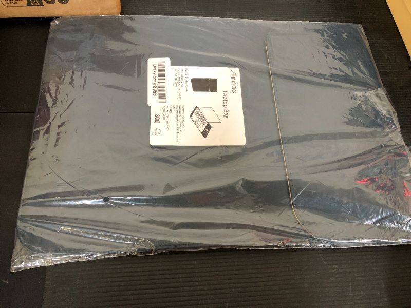 Photo 1 of Allinside 15-16" Laptop Sleeve Compatible with MacBook Pro 16 2019-2021 M1 Pro M1 Max (A2485 A2141)/ MacBook Pro 15 2010-2019 (A1990 A1707 A1398), PU Leather Laptop Case, Blue